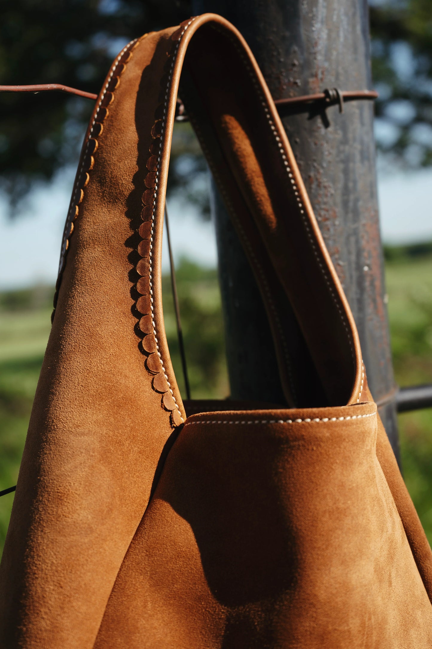The Maddog Leather Hobo Purse