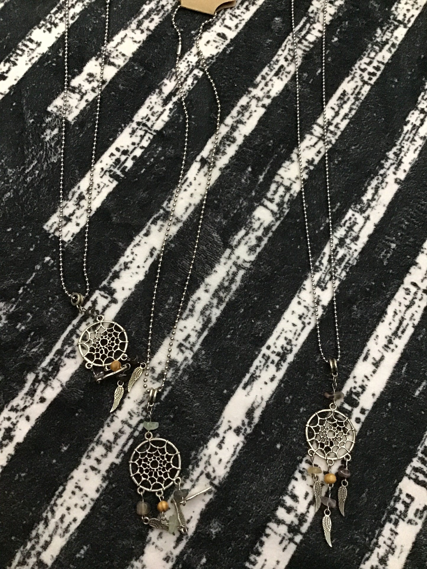 Dream catcher necklace