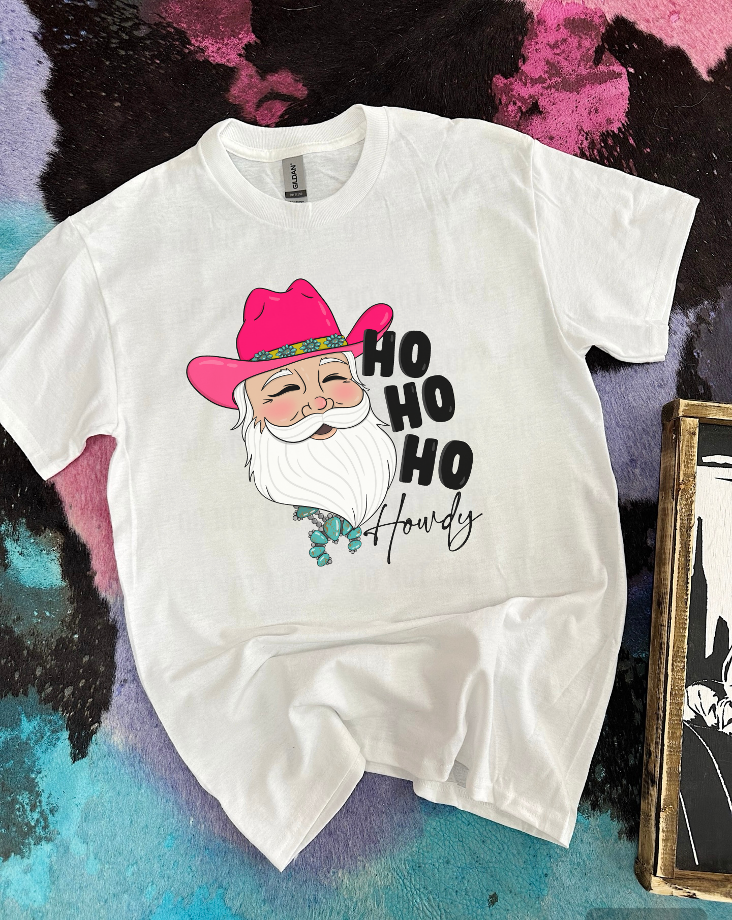 Ho Ho Ho Howdy Tee or Crewneck