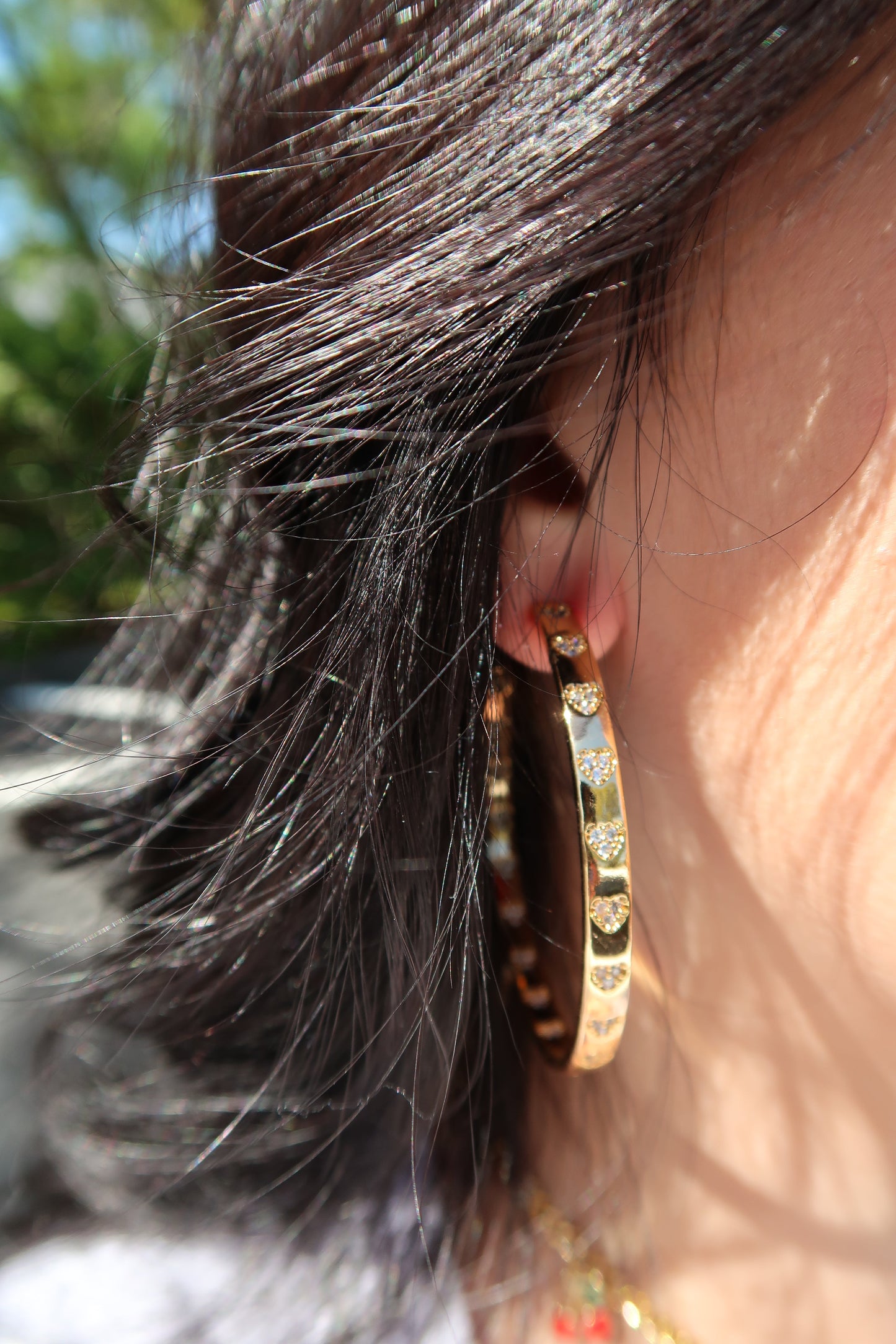 Atta Girl 316L Stainless Steel Heart Earrings