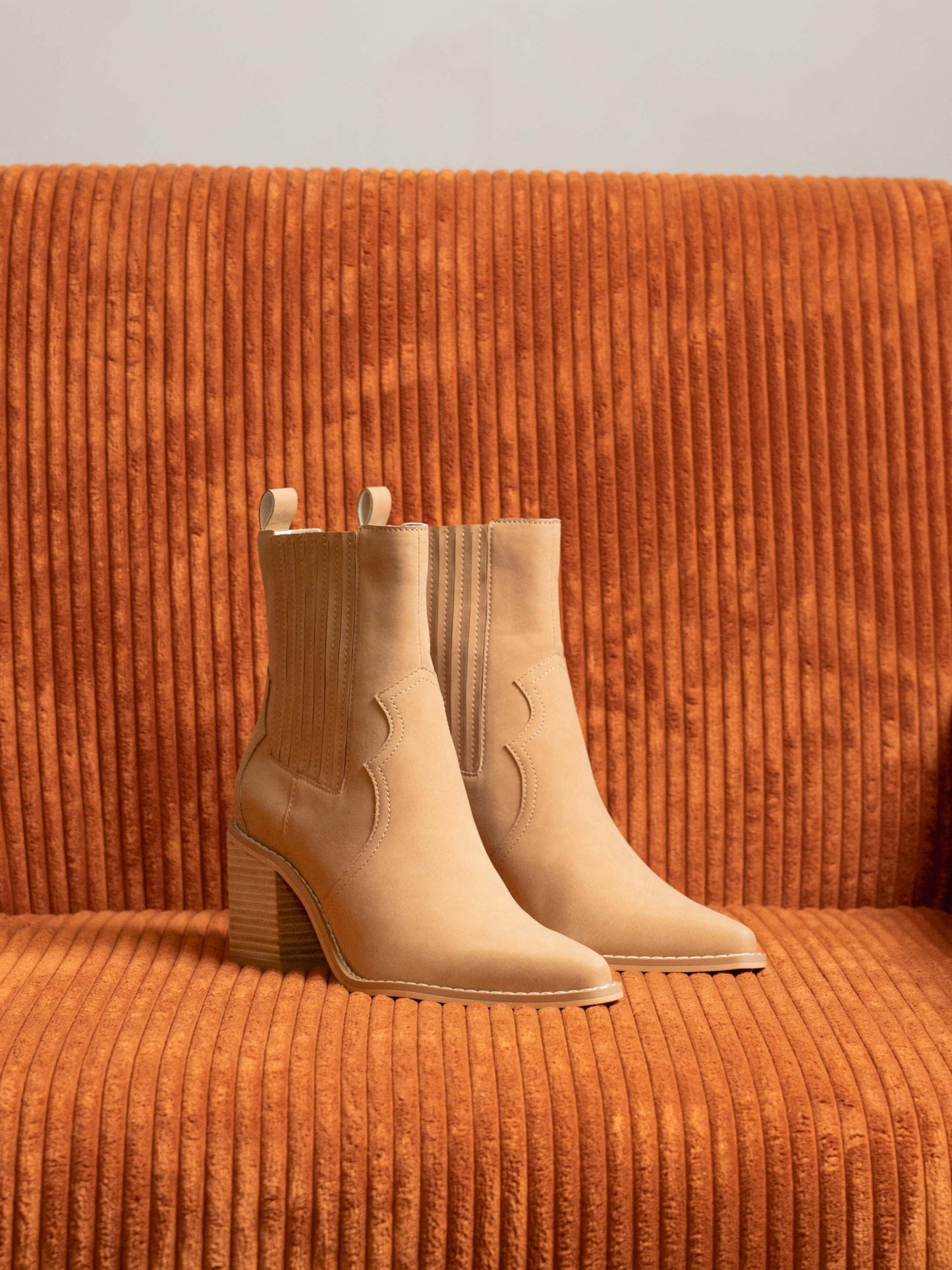 The Addison | Brown Perfectly Paneled Western Cowgirl Boot