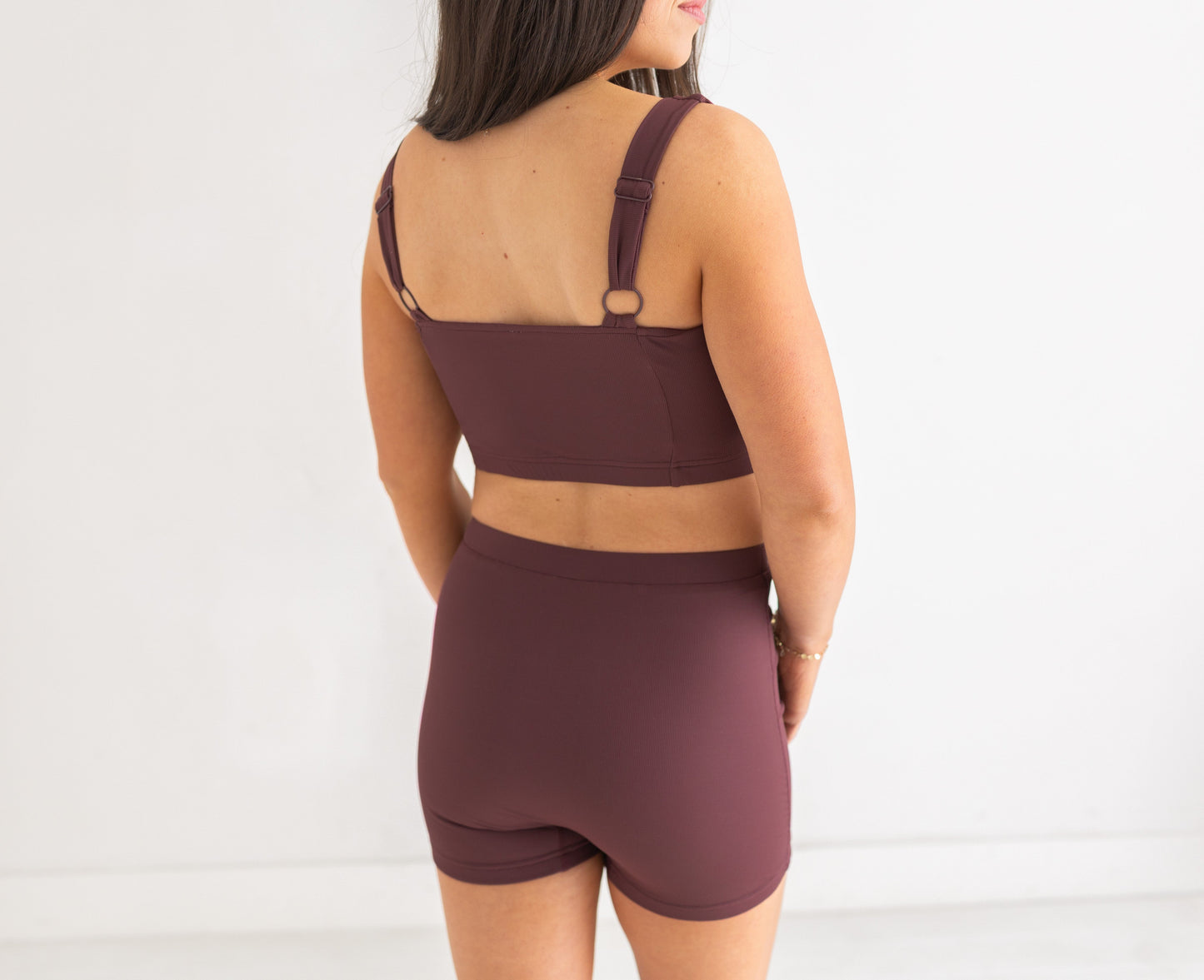 Miley Swim Shorts in Toasted Mocha