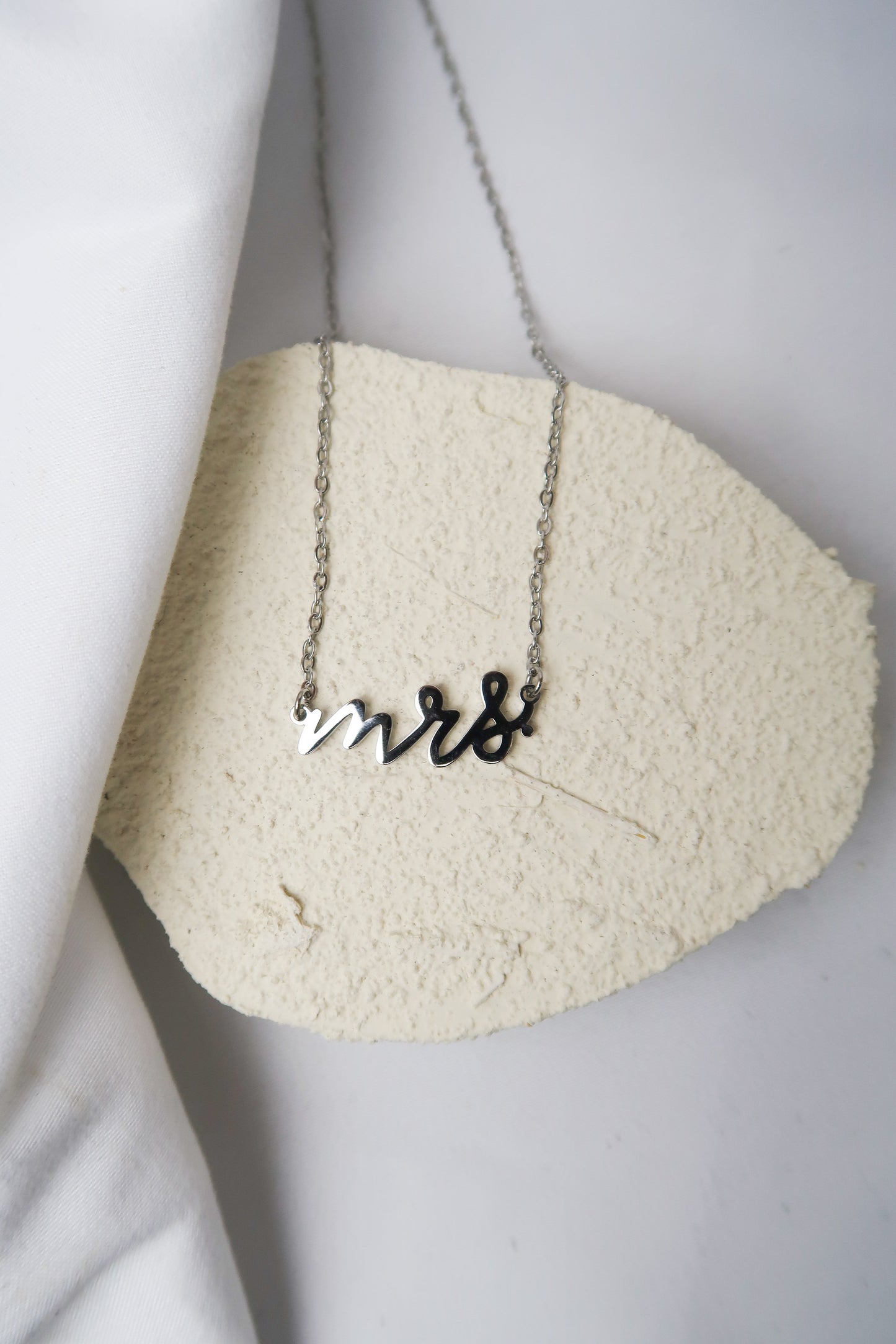 Queen Energy Mrs. Necklace 316L Stainless Steel Necklace