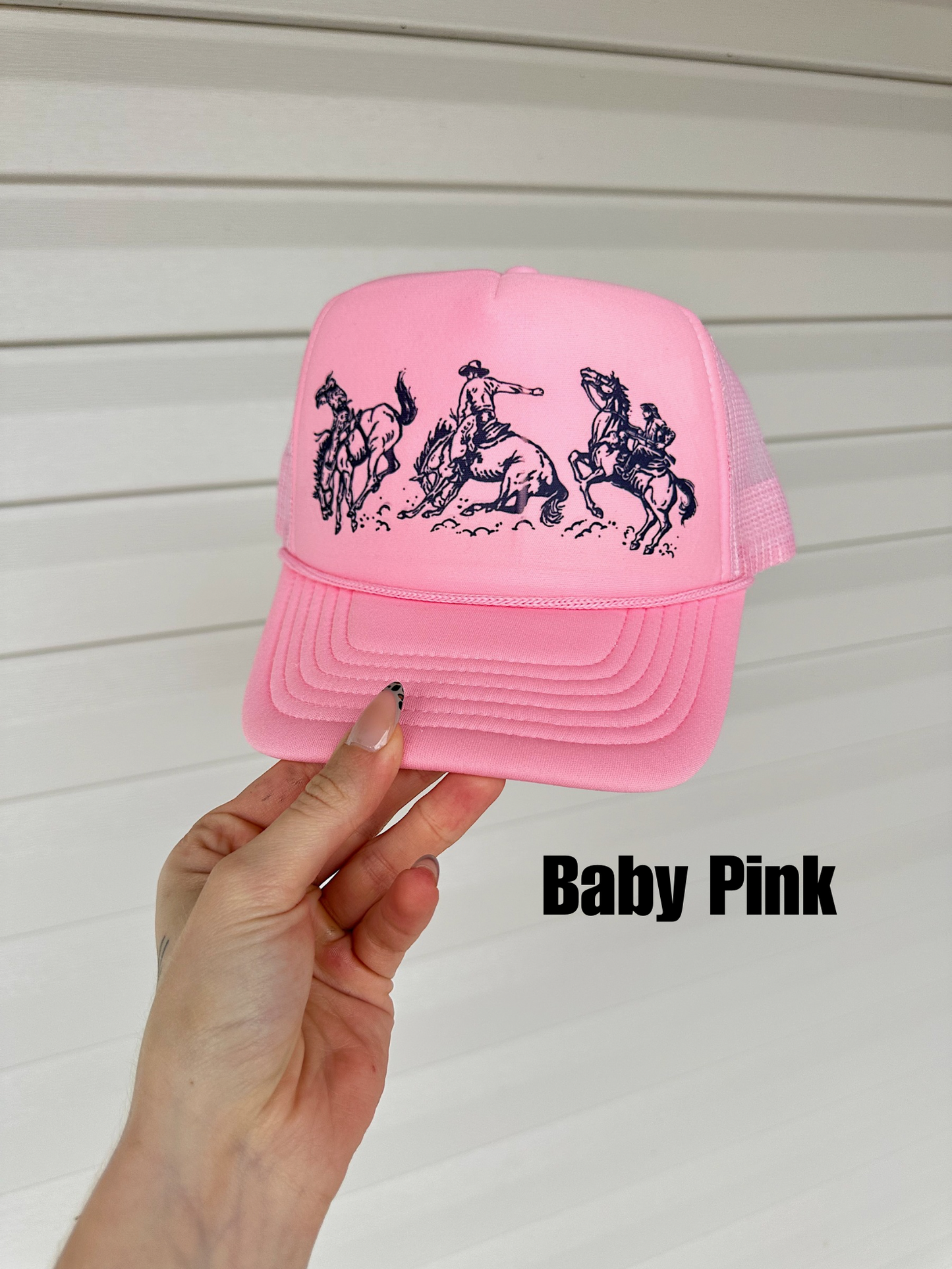 Boot Stitch Trucker Hat (Multiple Color Options)