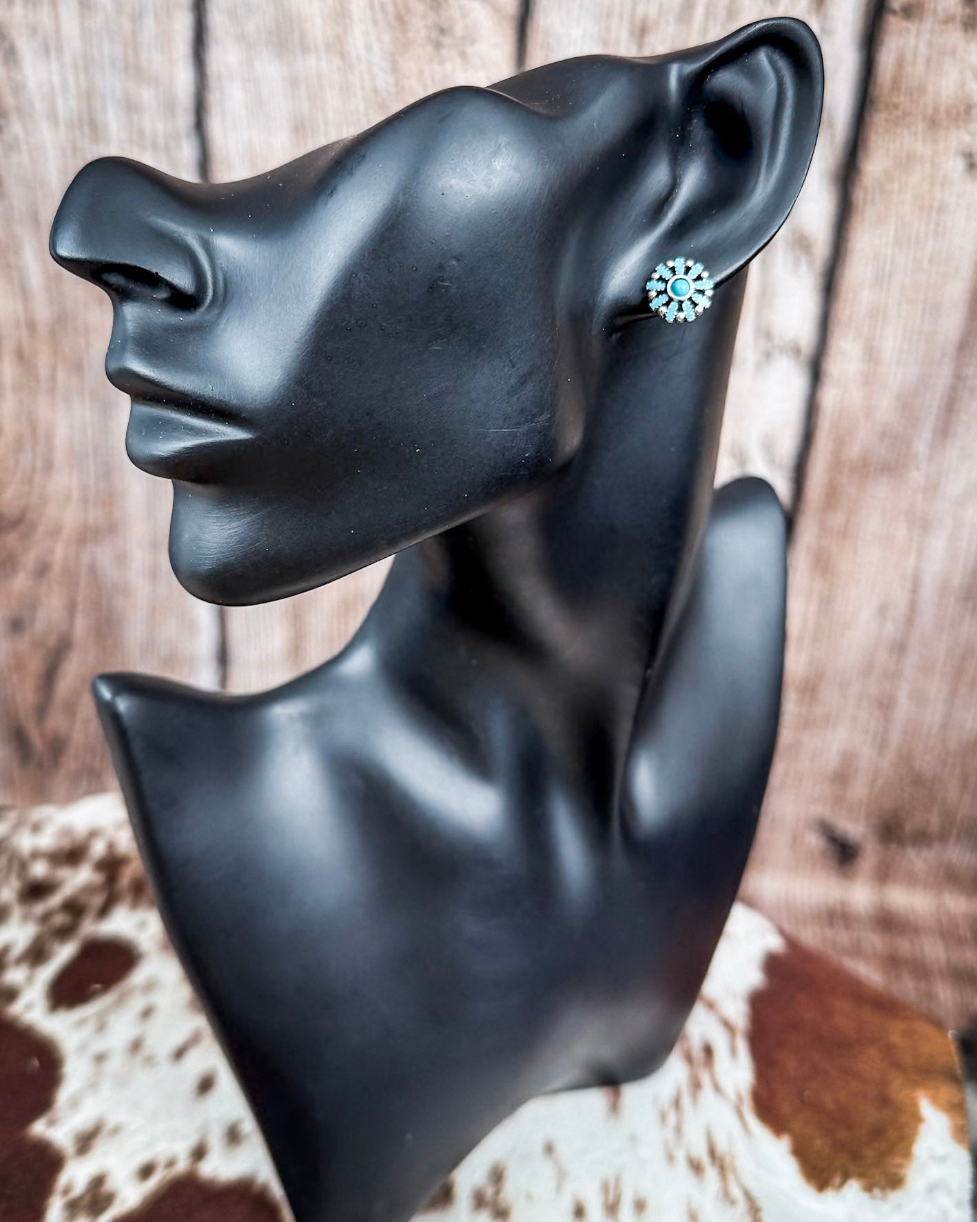 Reiny Stud Fashion Earring Set - Silver