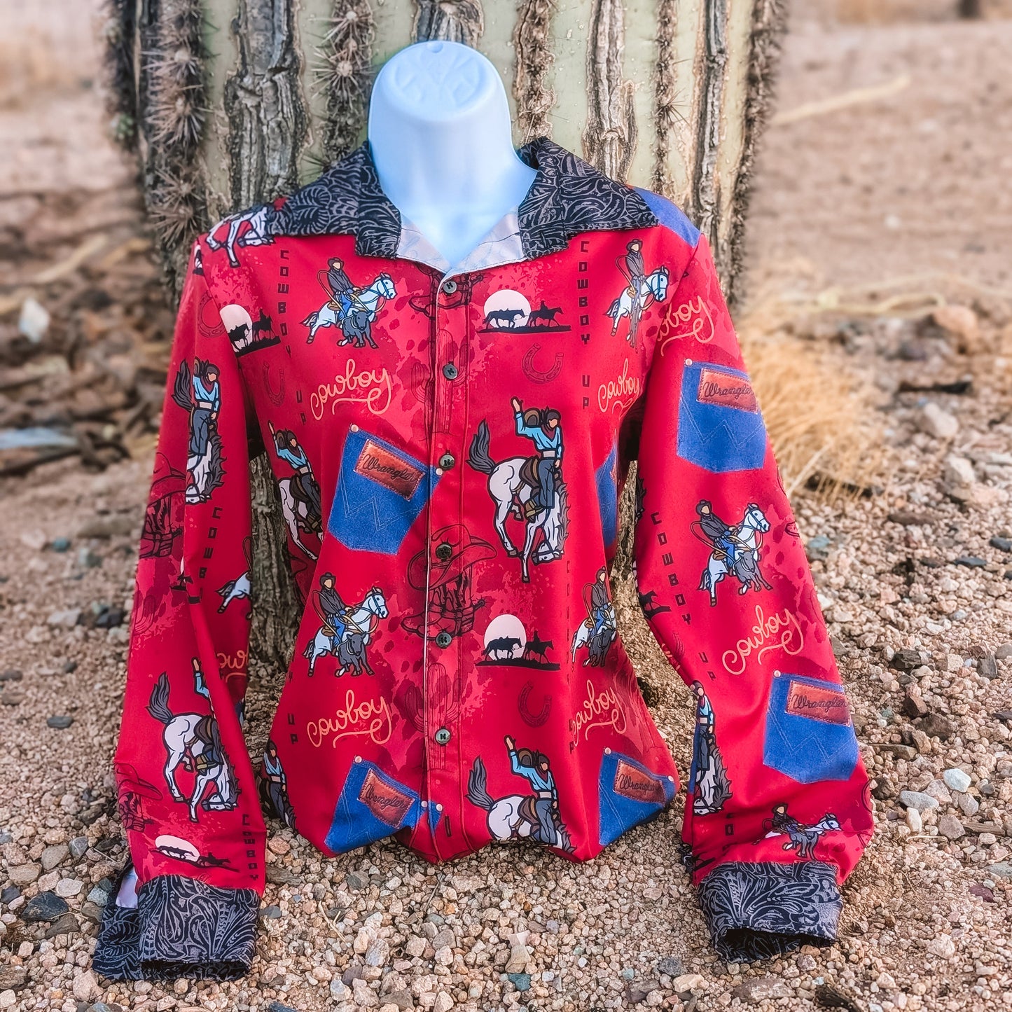 Buckle Up Buttercup Button Down