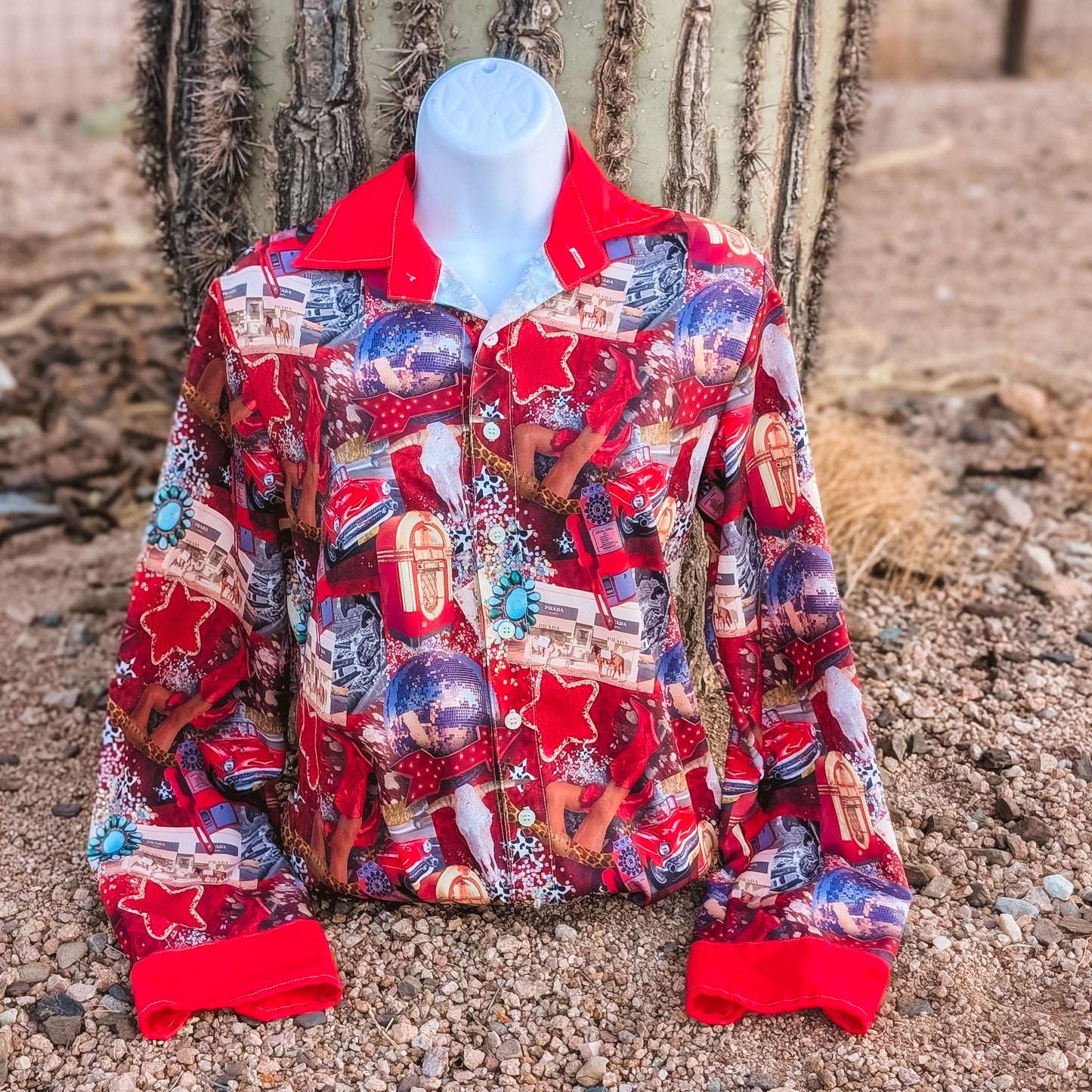 Jackpot Junkie Button Down