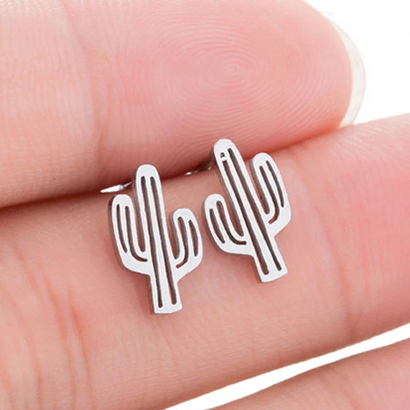 Stainless Steel Earring Western Equestrian Horse Cowgirl Boot Horseshoe Earrings