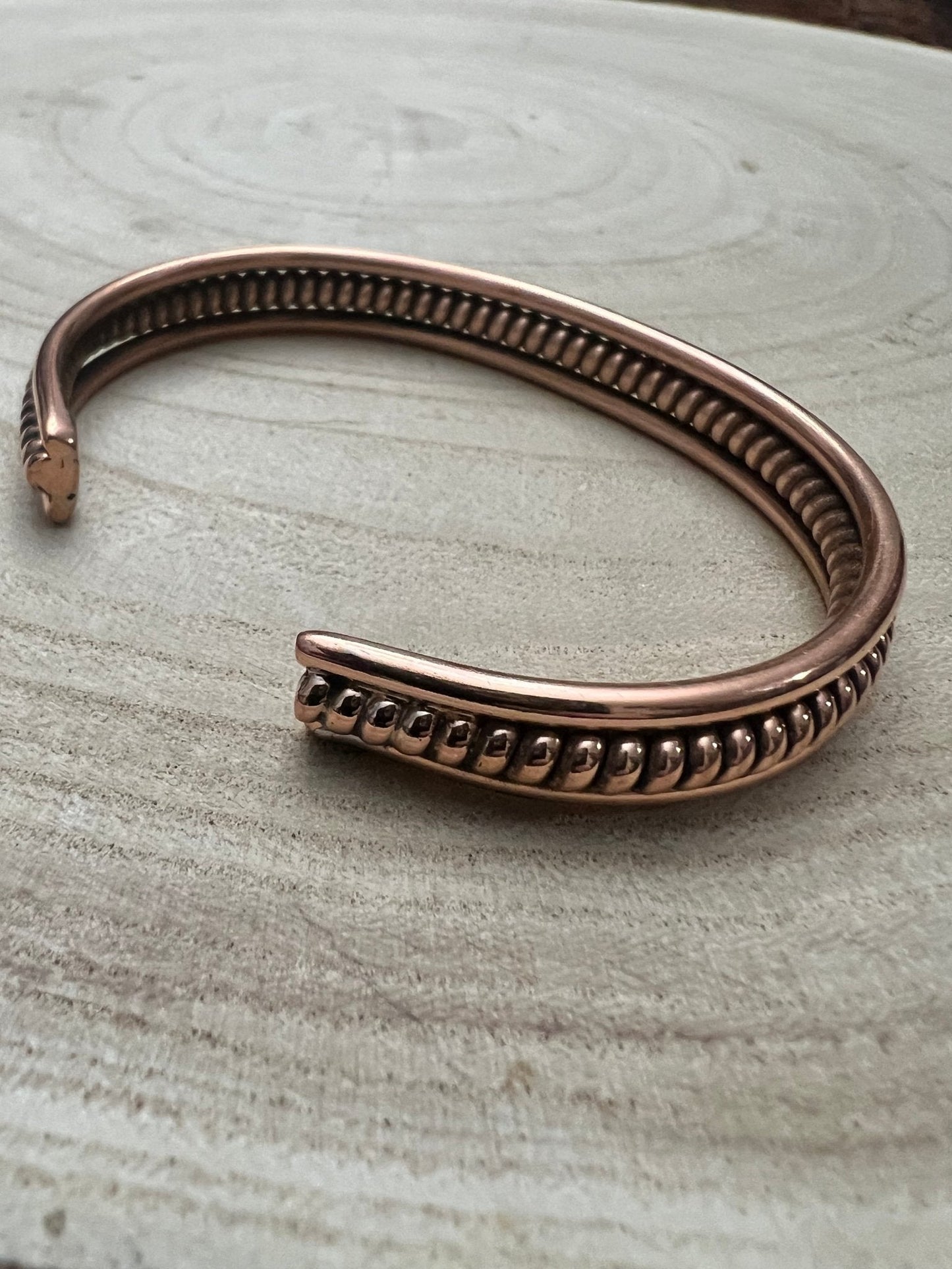 Elaine Tahe Copper Bracelet