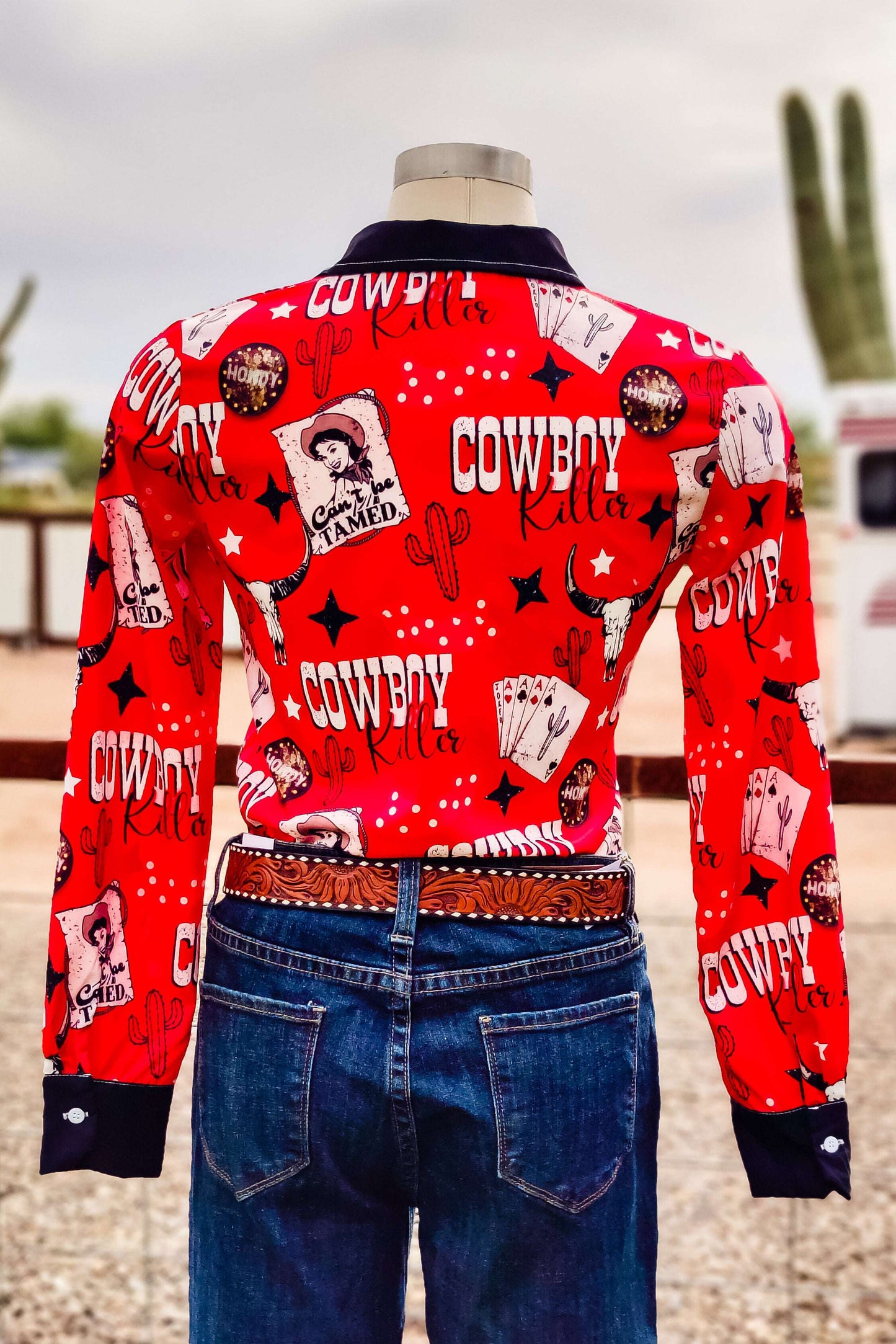 Royal Flush Button Down