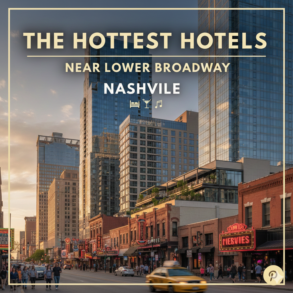 The Hottest Hotels near Broadway Nashville