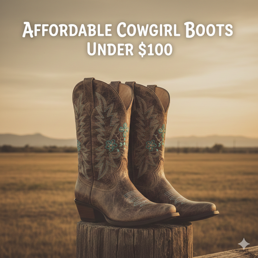 Affordable Cowgirl Boots Under $100