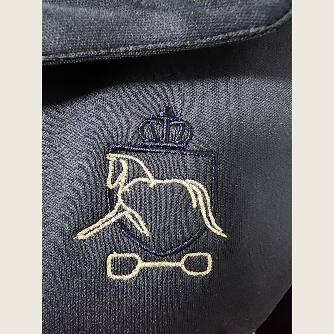 Navy Velvet-lined Jacket