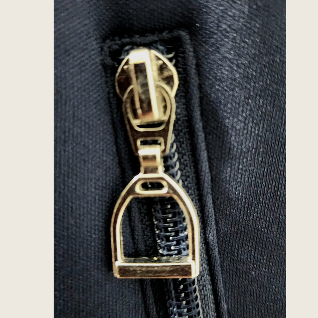 Navy Velvet-lined Jacket