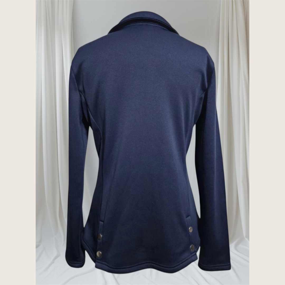 Navy Velvet-lined Jacket