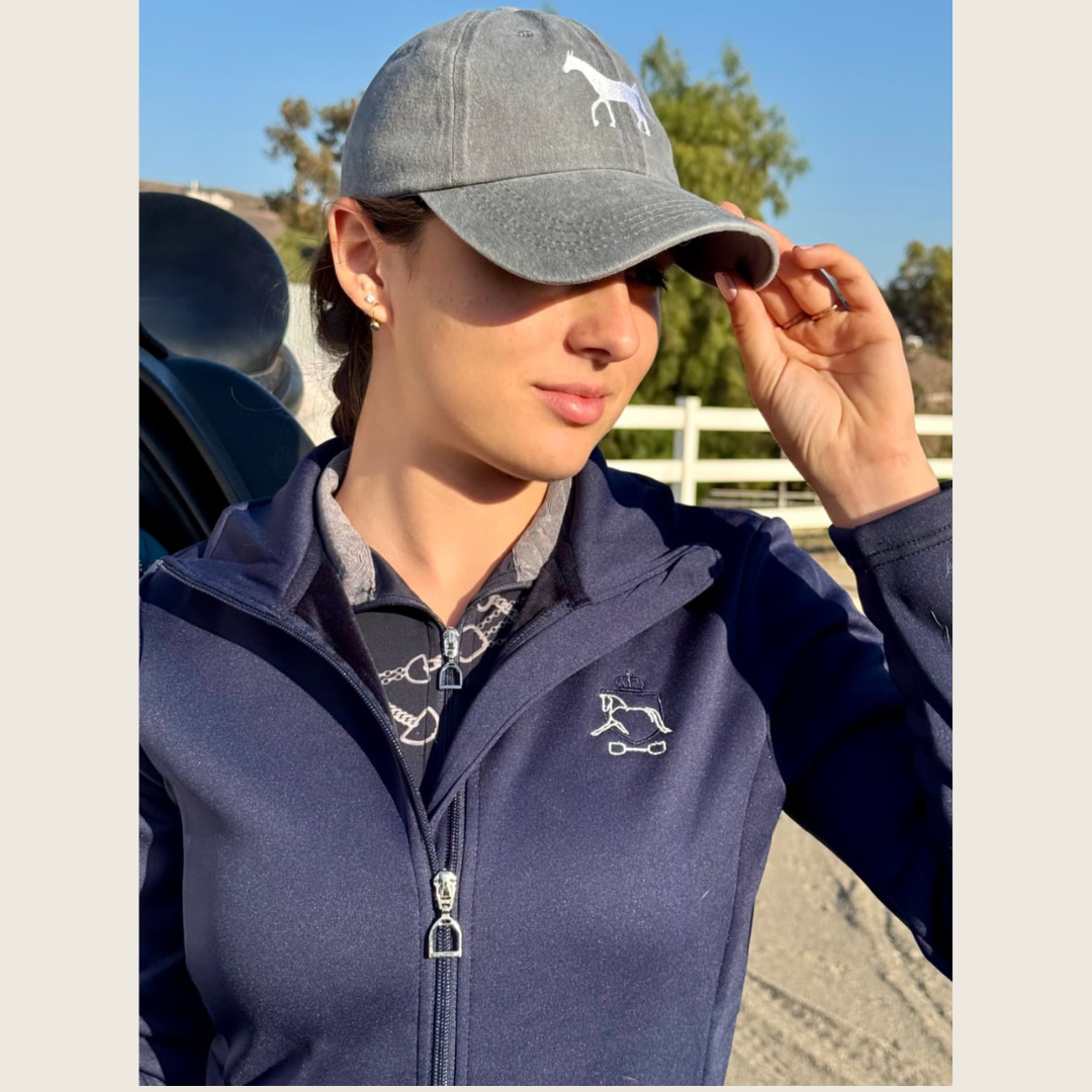 Navy Velvet-lined Jacket