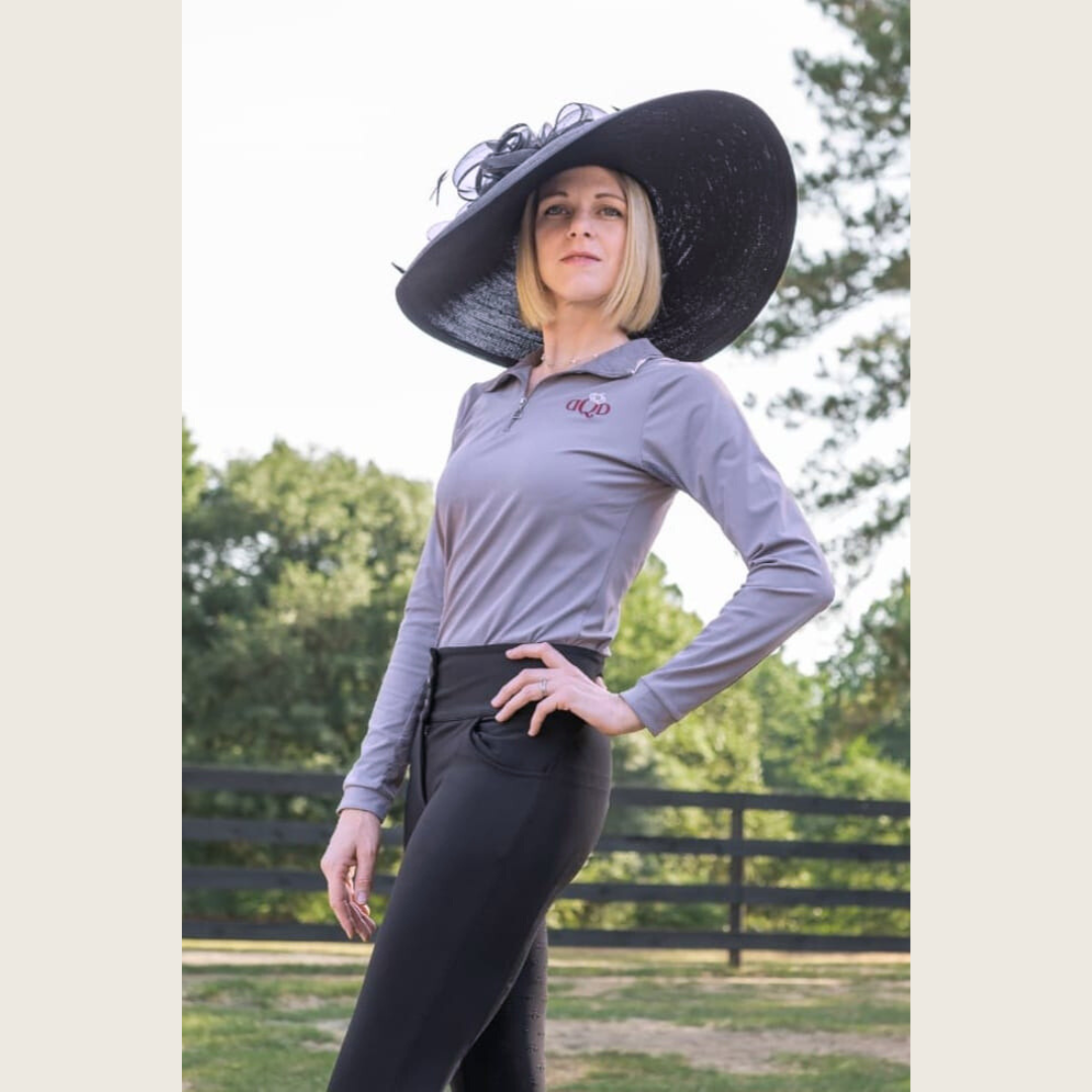 Lavender Ash Riding Shirt - DQD Vintage Collection