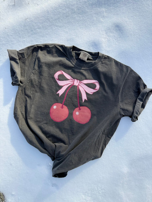 Cherry Bow Graphic