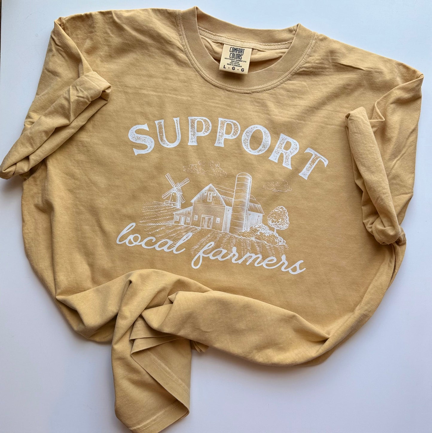 Support Local Farmers Graphic Tee