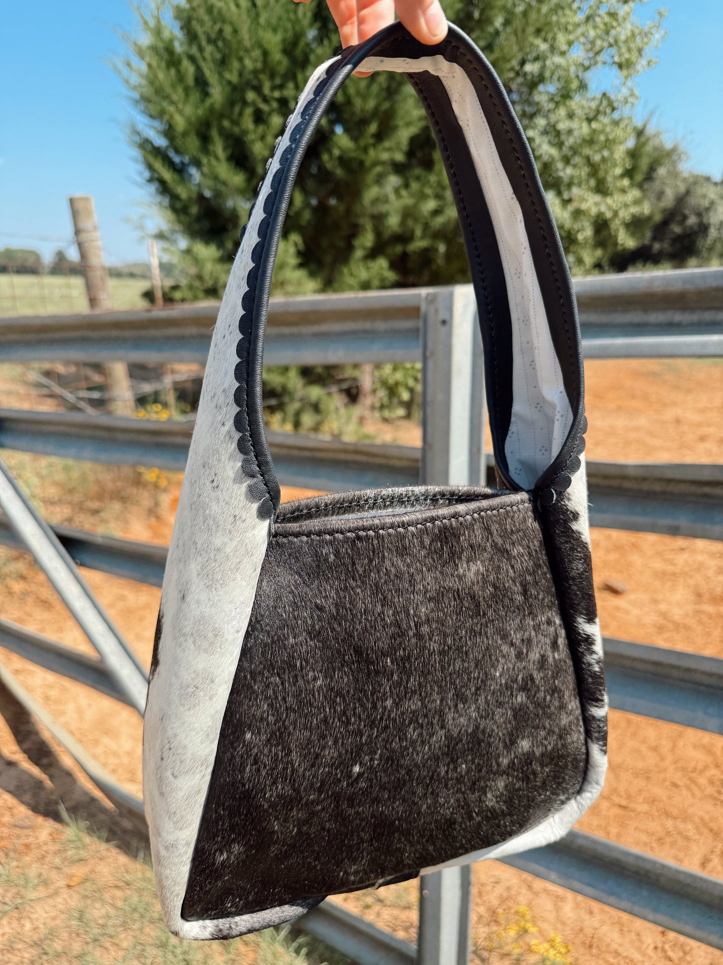 The Maddog Leather Hobo Purse - Cowhide