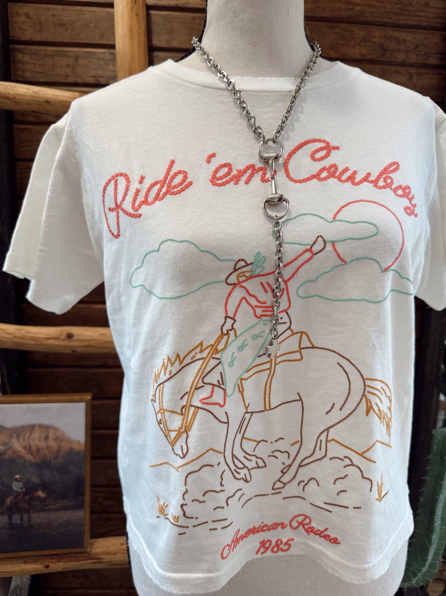 The American Rodeo Cropped Tee