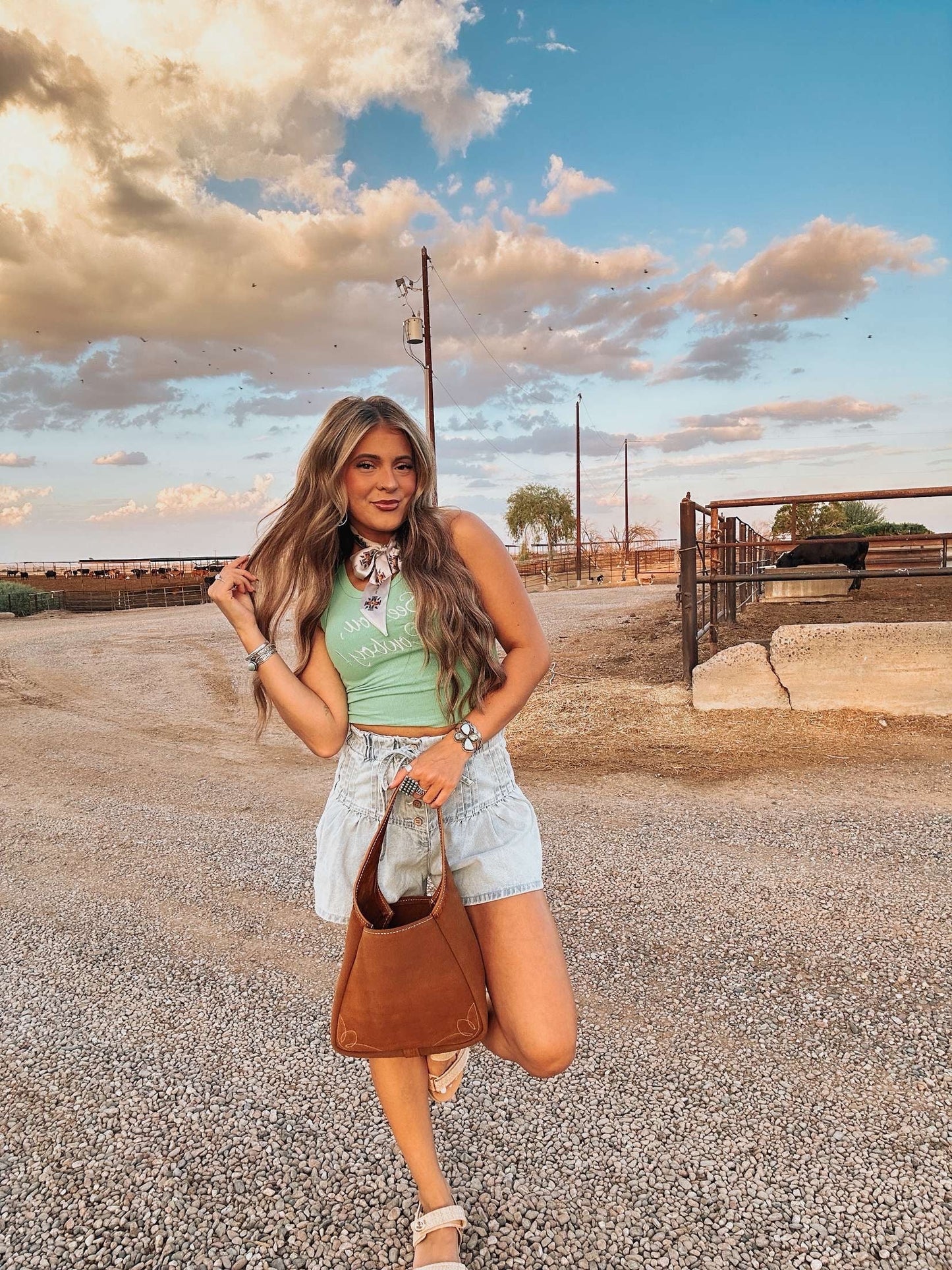 The Maddog Leather Hobo Purse