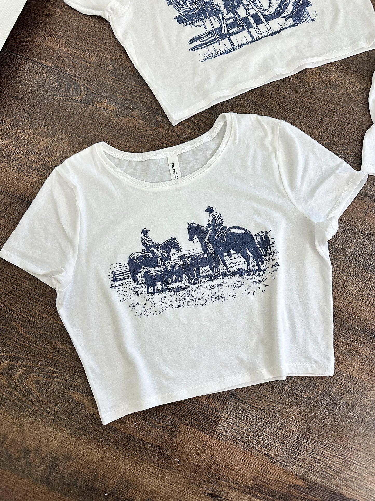 Herding Cattle Baby Tee