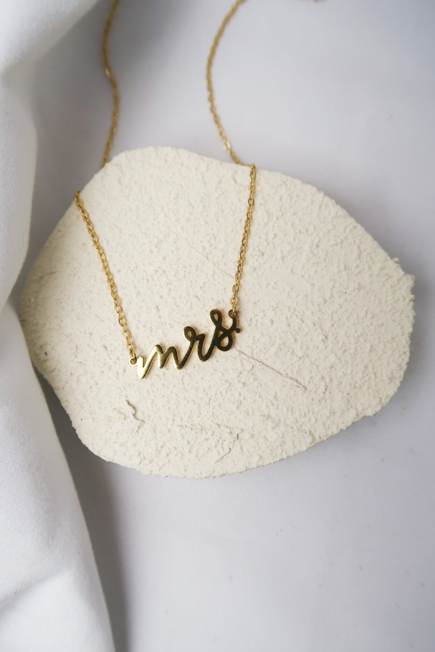 Queen Energy Mrs. Necklace 316L Stainless Steel Necklace