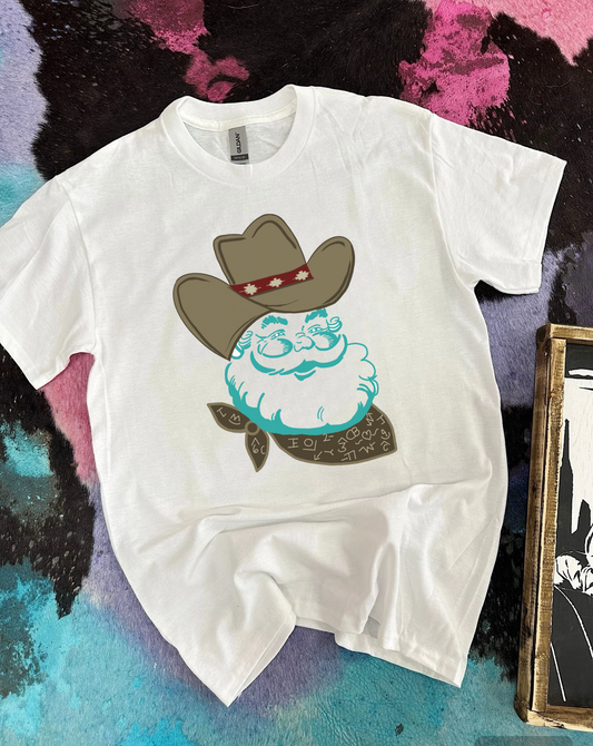 Cattle Brands Santa Tee or Crewneck