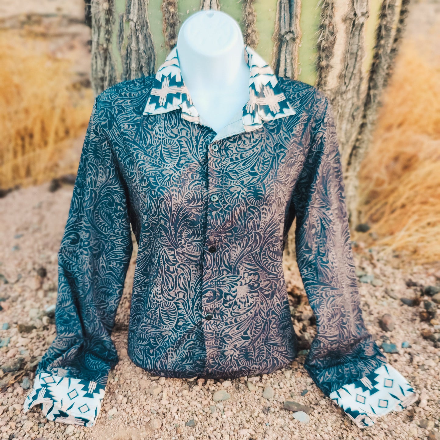 Back In Black Button Down