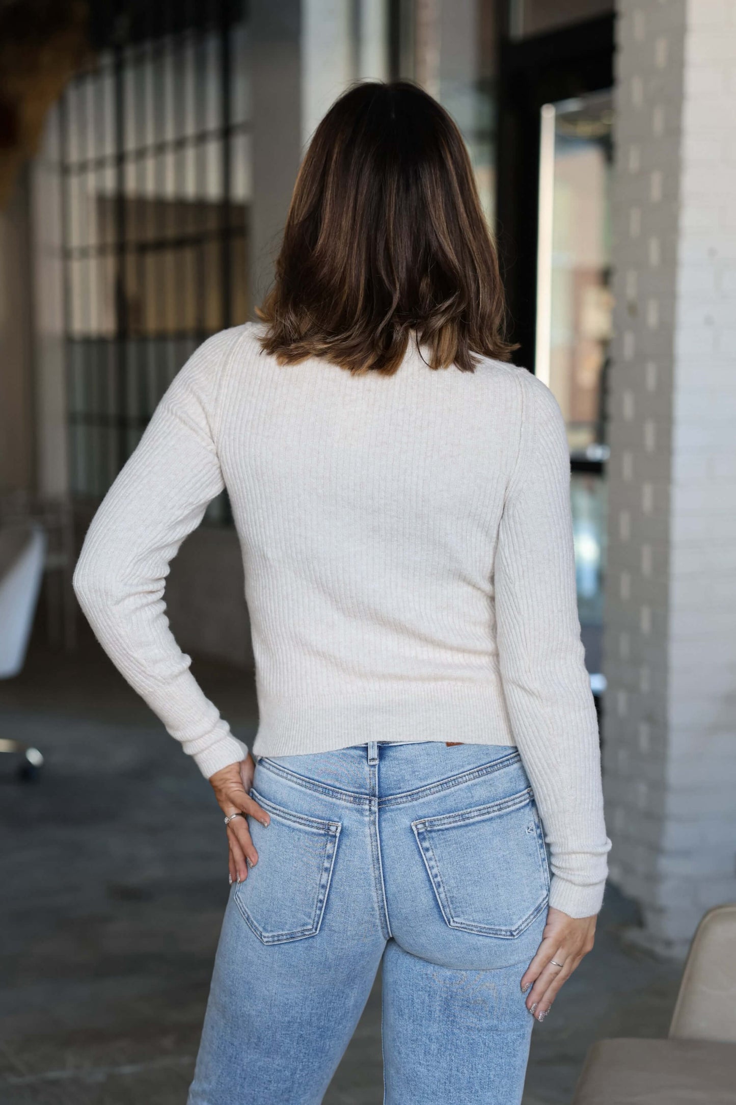 Free People Oatmeal Ever After Pullover