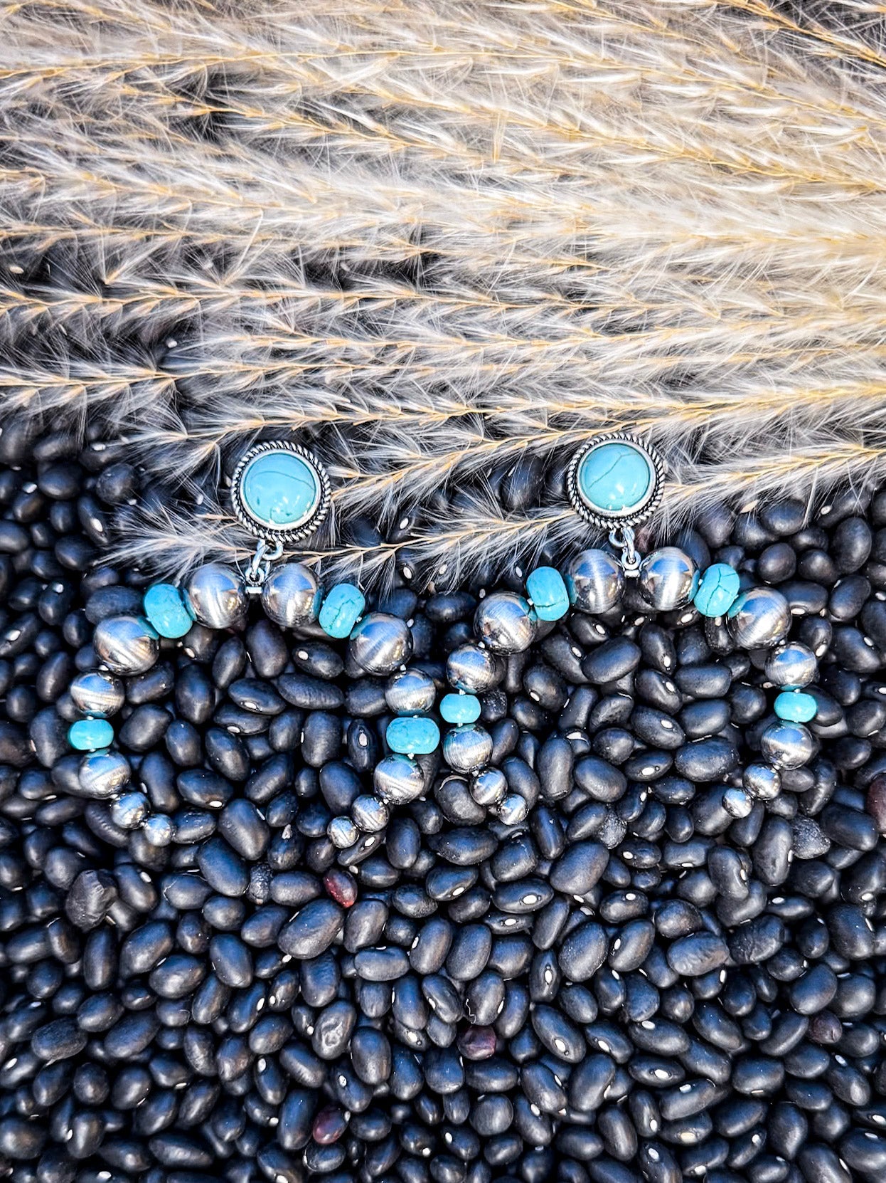 Flossie Post Squash Blossom Fashion Earrings