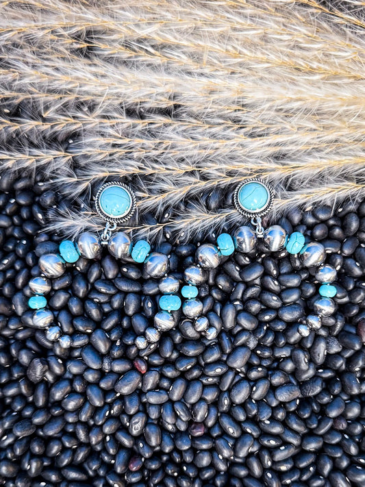 Flossie Post Squash Blossom Fashion Earrings
