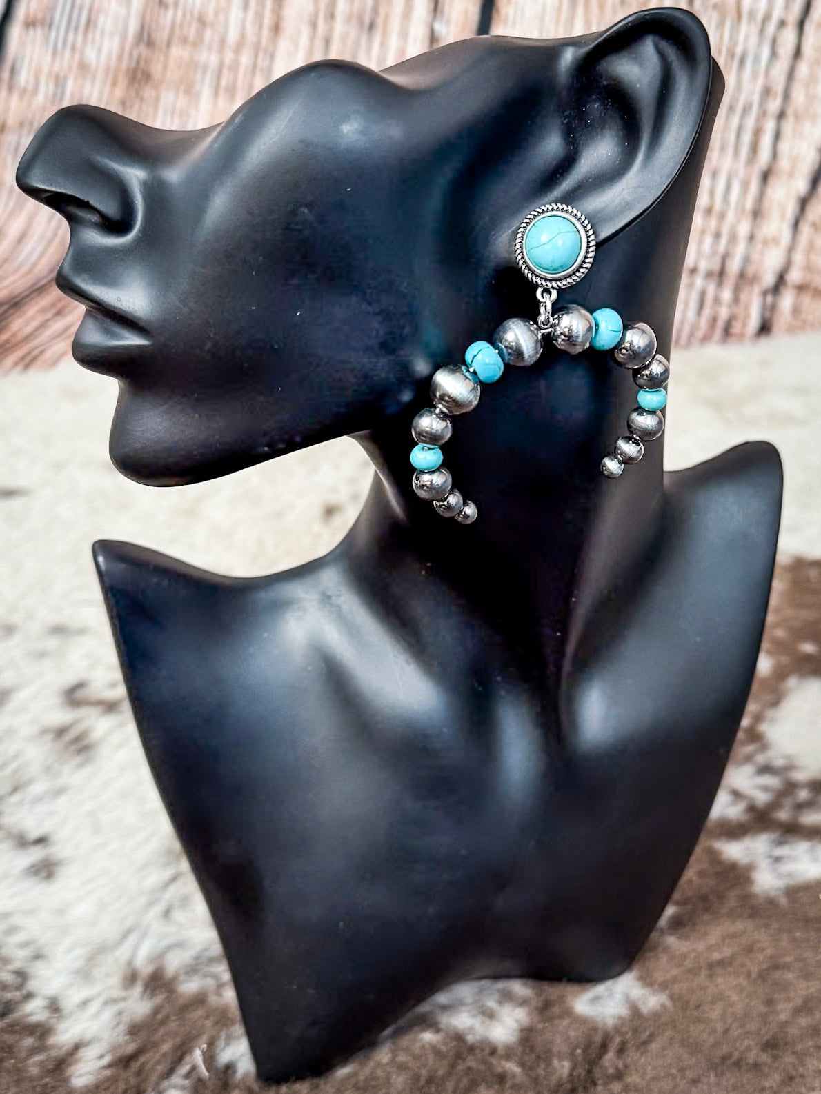 Flossie Post Squash Blossom Fashion Earrings