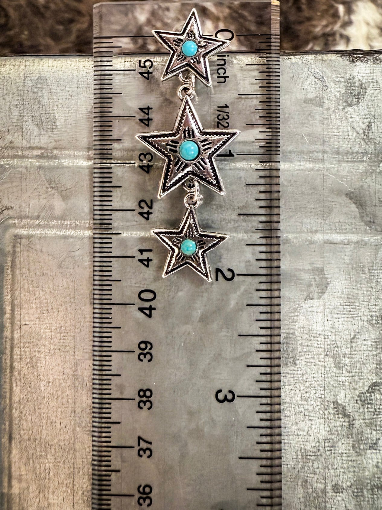 Burst Star Drop Fashion Stud Earrings