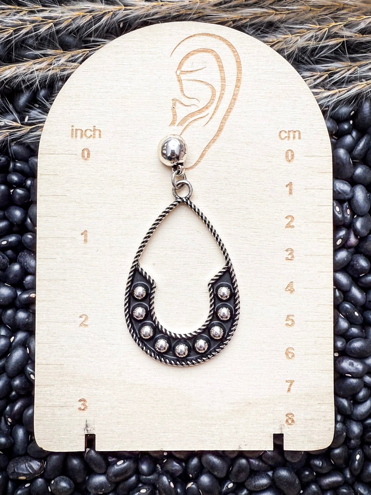 The Calico Drops – Teardrop Western Fashion Stud Earrings
