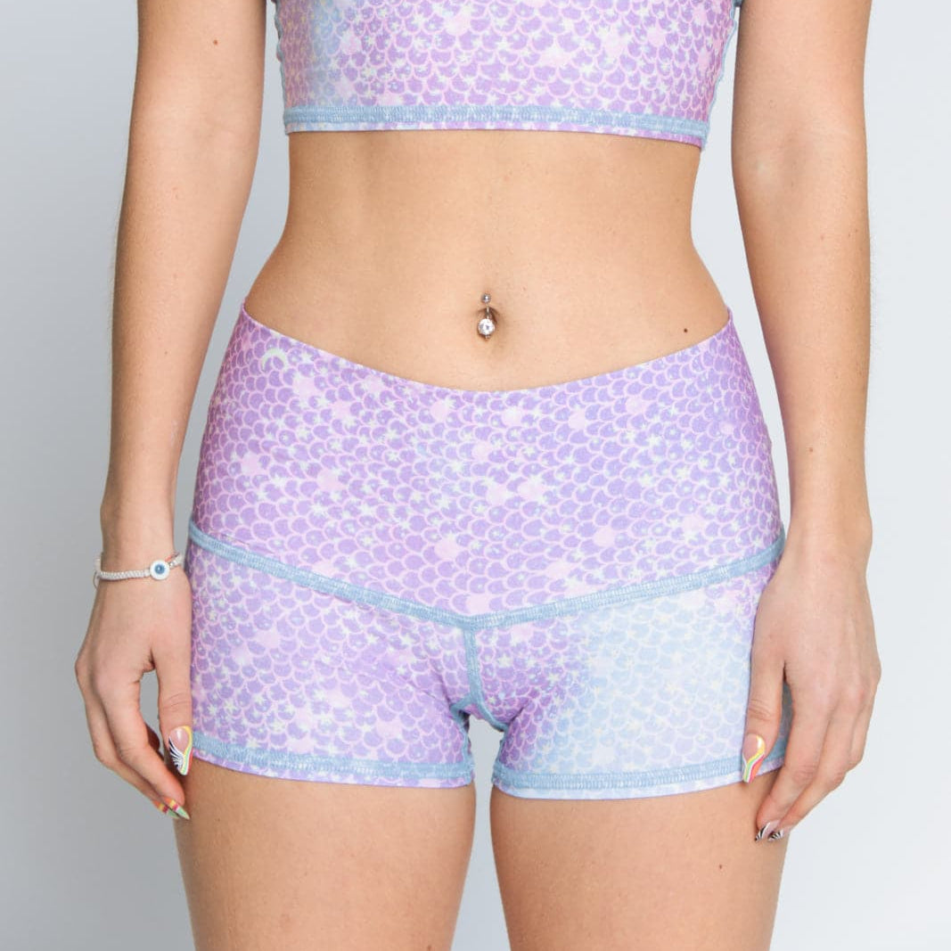 Mermaid Fairy Queen Lavender Sun Short *Final Sale