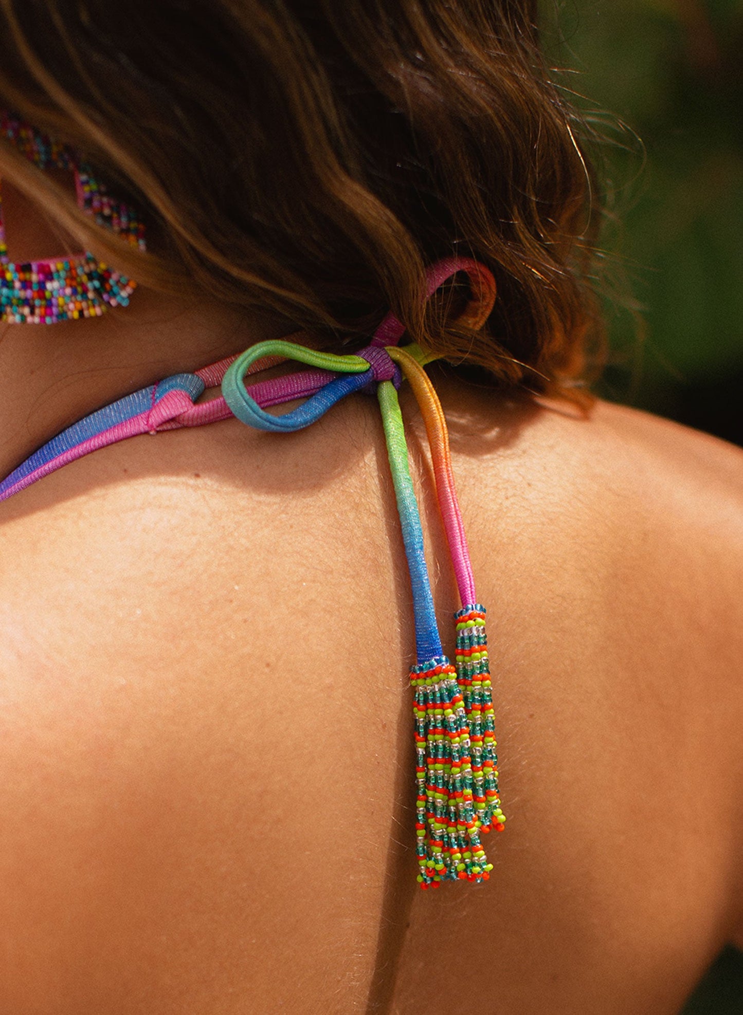 Halter Bikini Top - Ursula | Festival of Rainbows