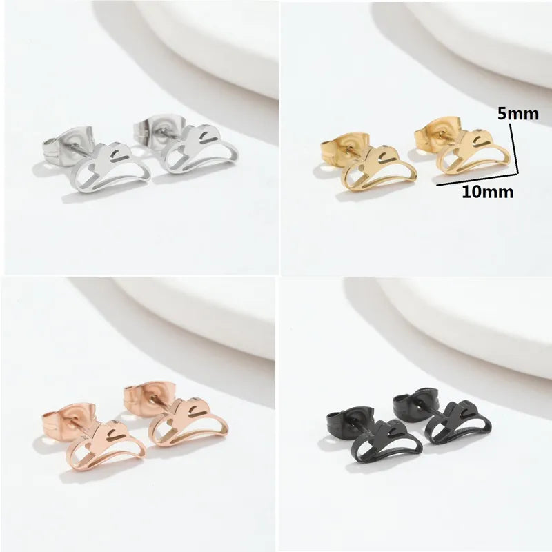 Stainless Steel Earring Western Equestrian Horse Cowgirl Boot Horseshoe Earrings