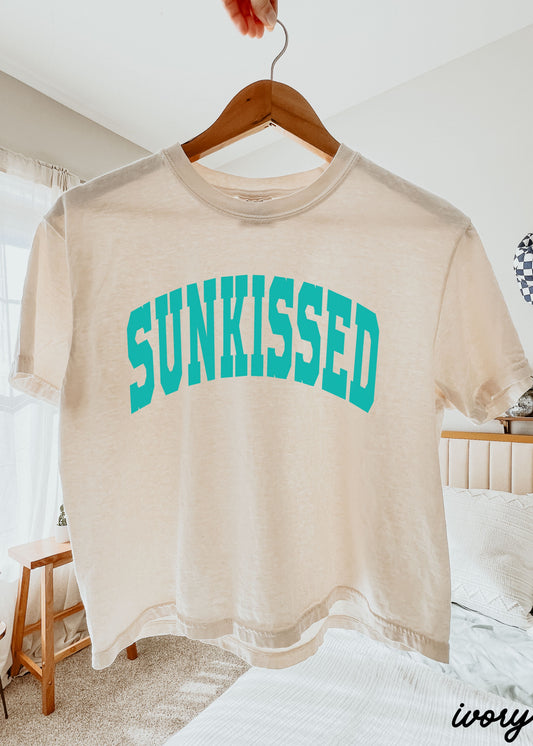 Sunkissed CROP Tee *3 Colors (S-2X)