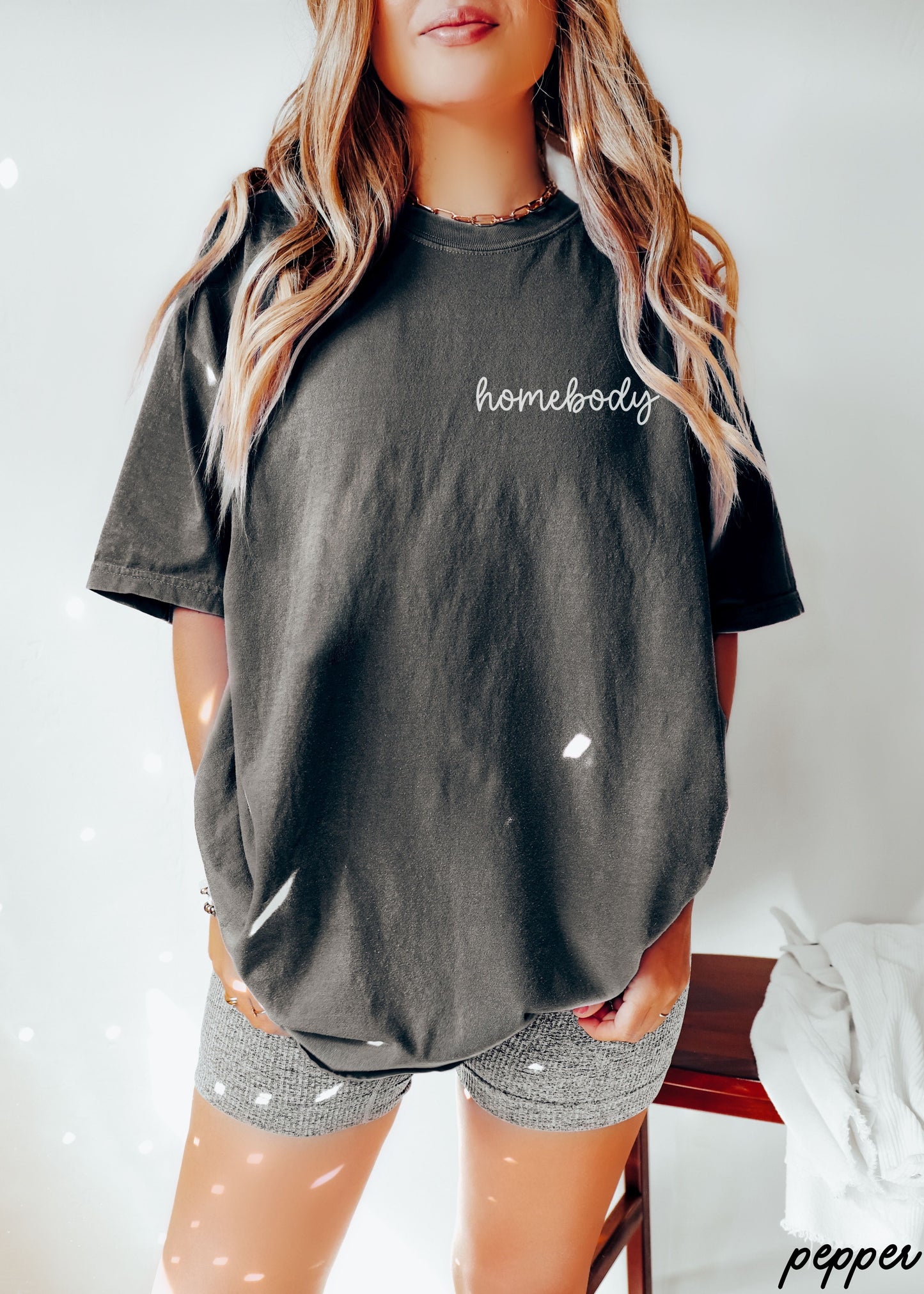 Homebody Cursive Tee *10 Colors (S-3X)