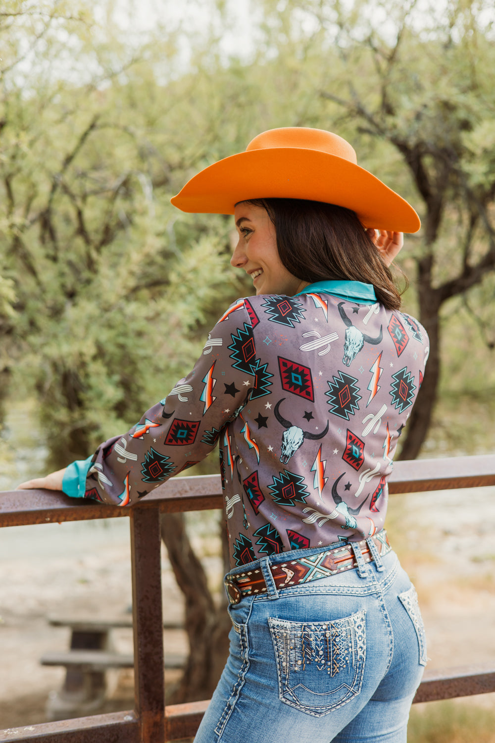 Wild West Button Down