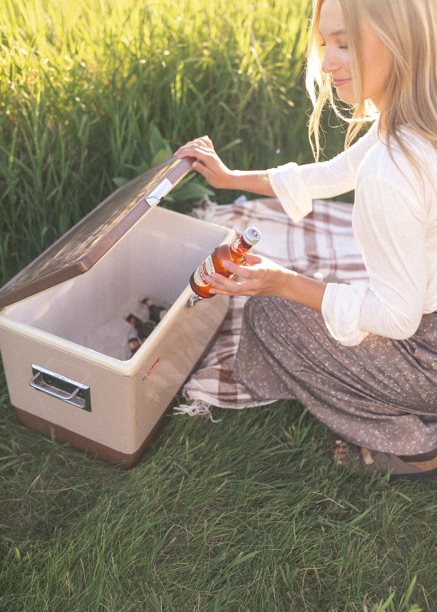 Braylyn Floral Midi Skirt