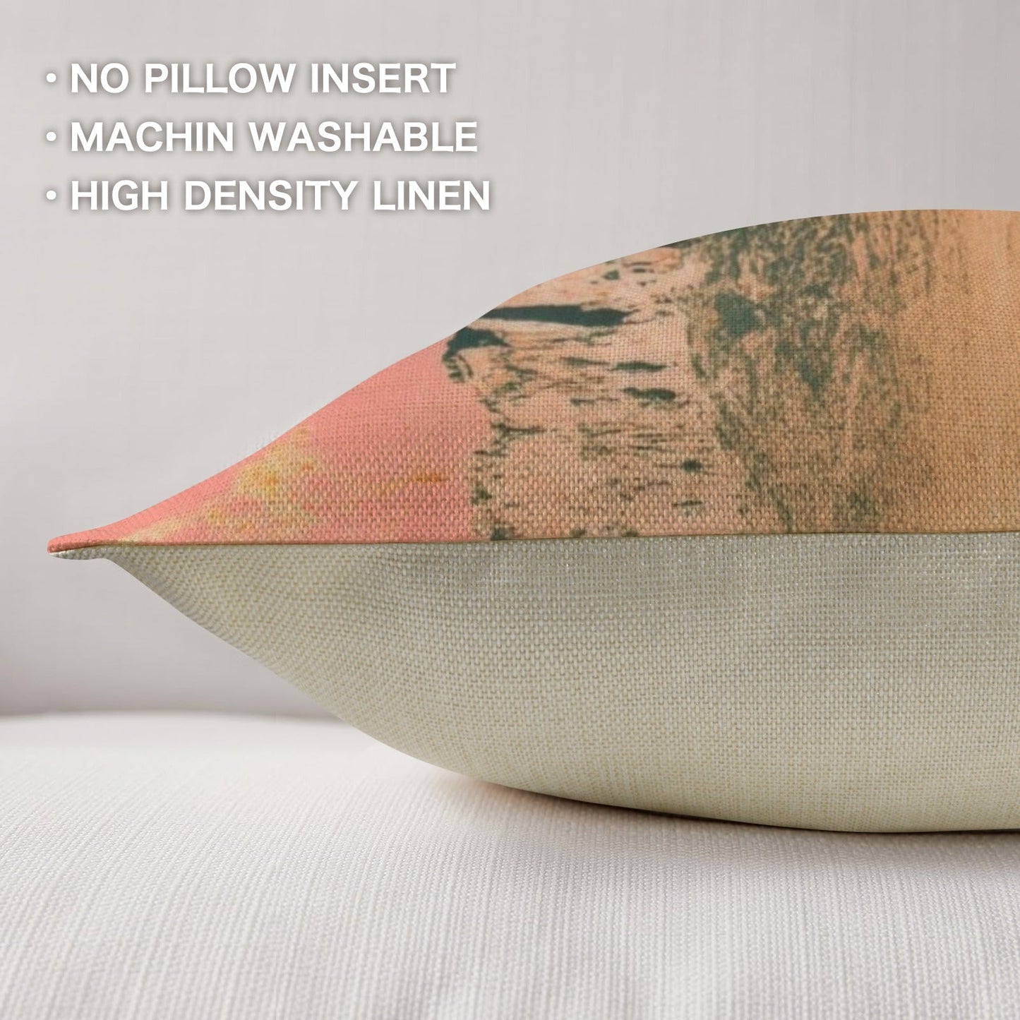 Baha Ranch Retro Pop Western Ride Cowgirl Pillow Case Made in America