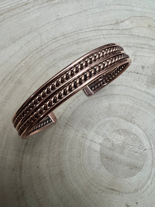 Elaine Tahe Copper Bracelet