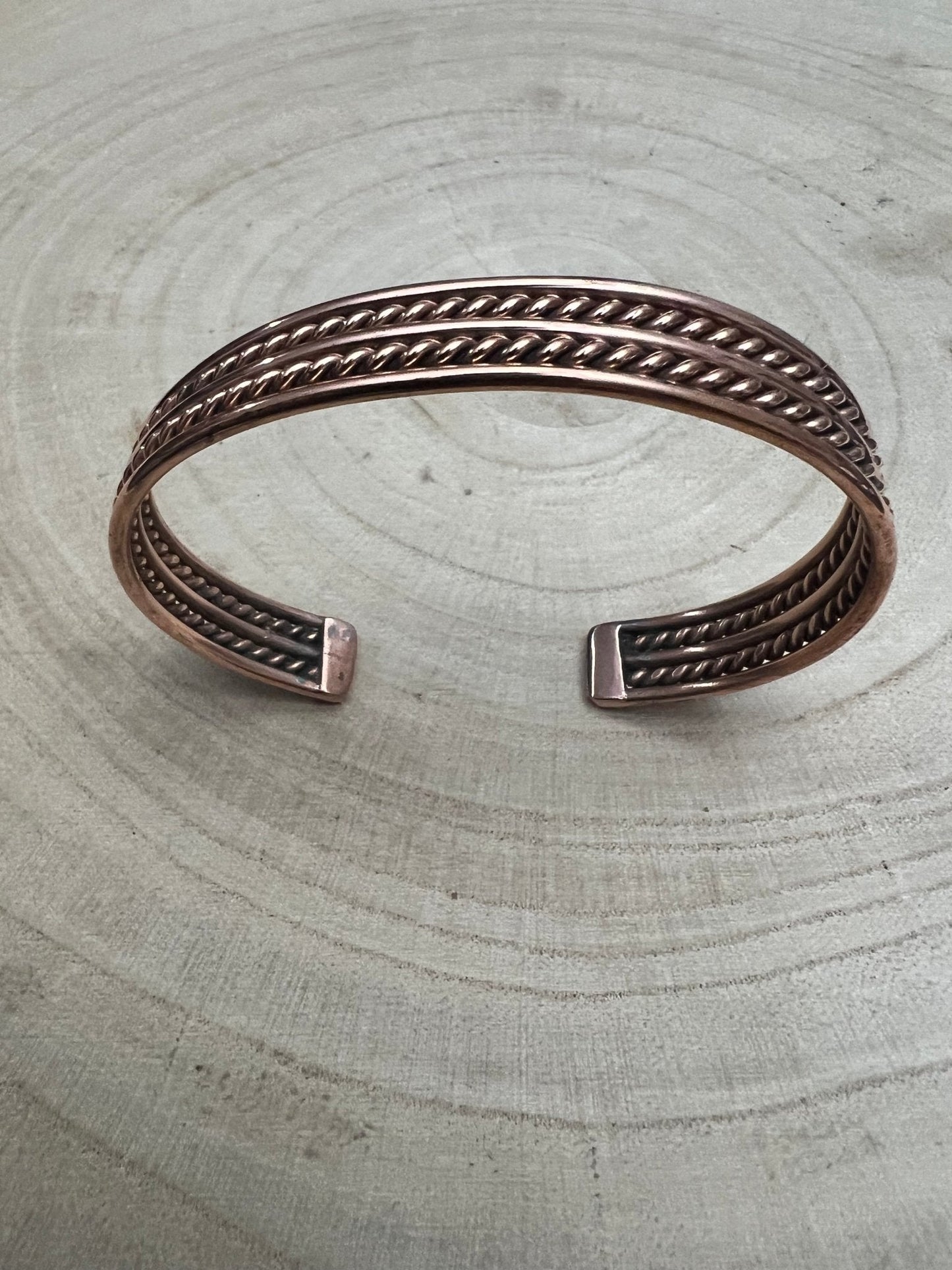 Elaine Tahe Copper Bracelet