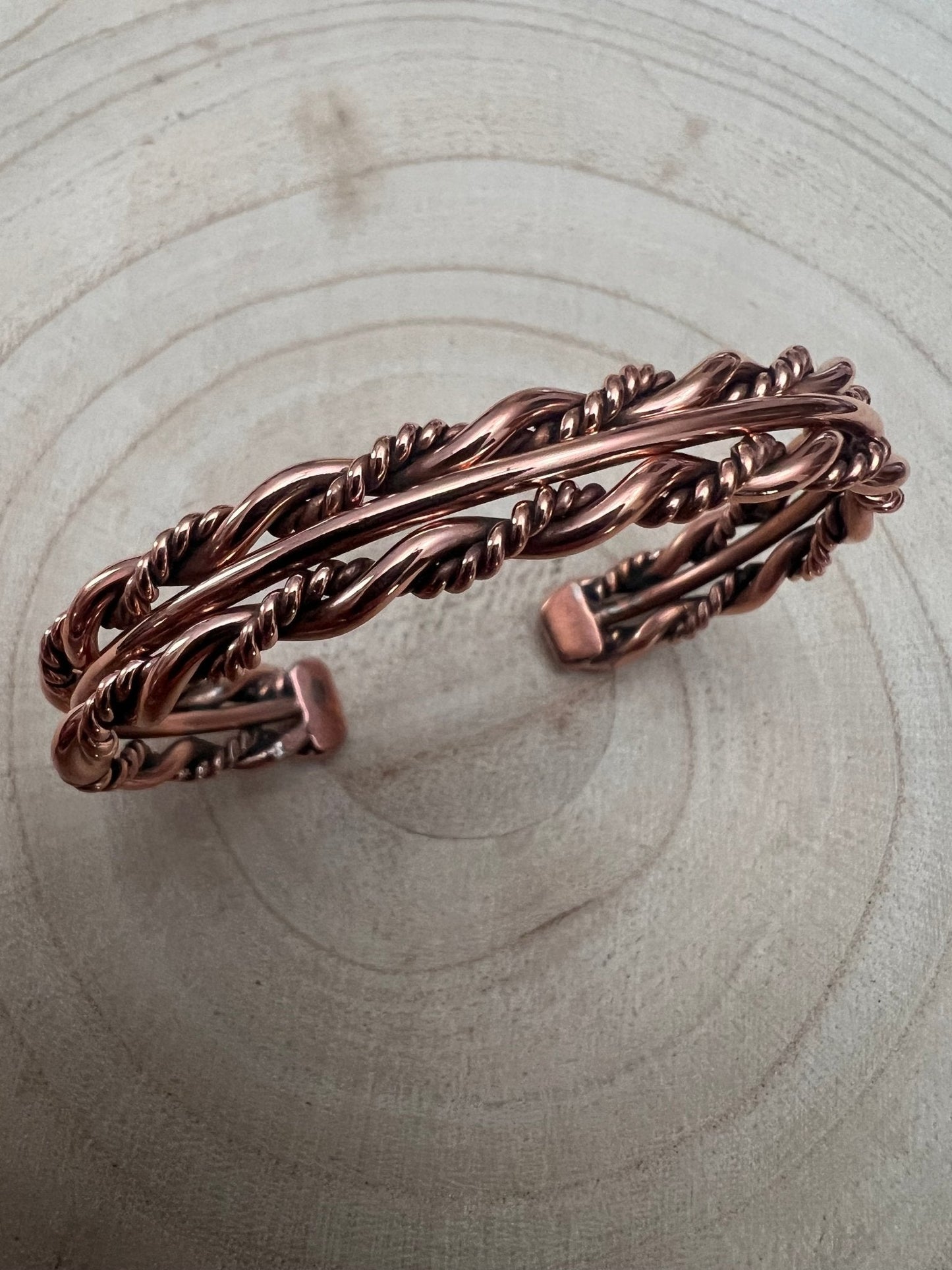 Elaine Tahe Copper Bracelet