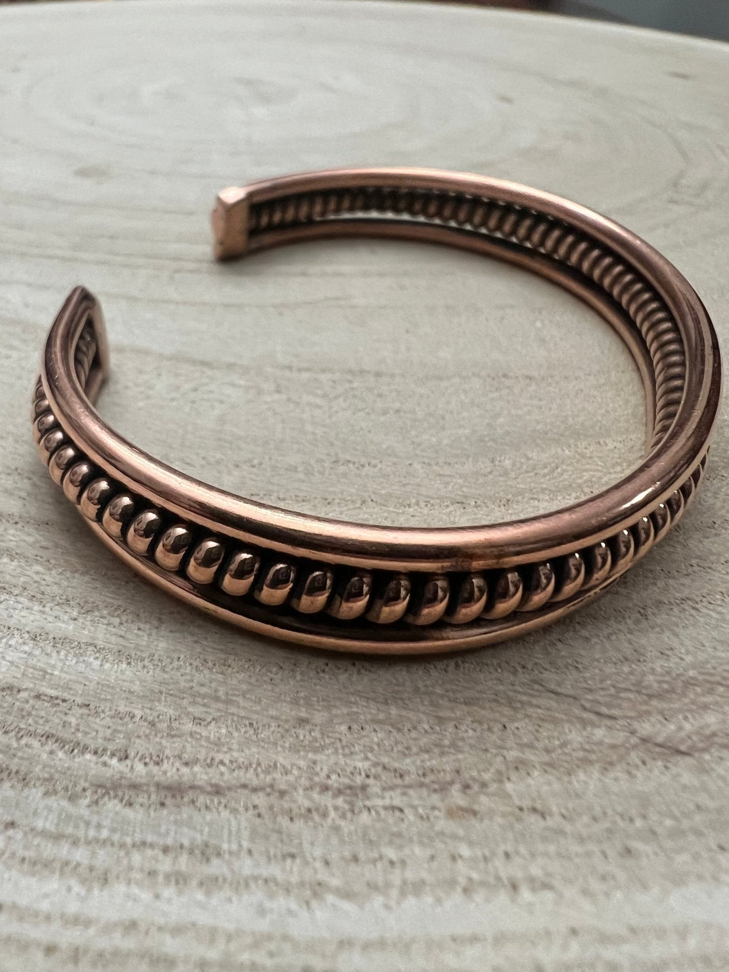 Elaine Tahe Copper Bracelet