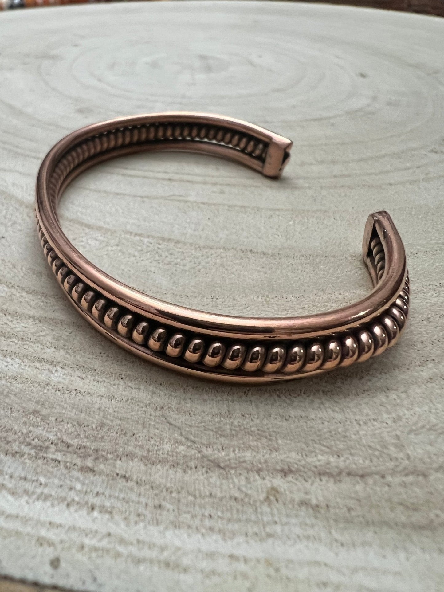 Elaine Tahe Copper Bracelet