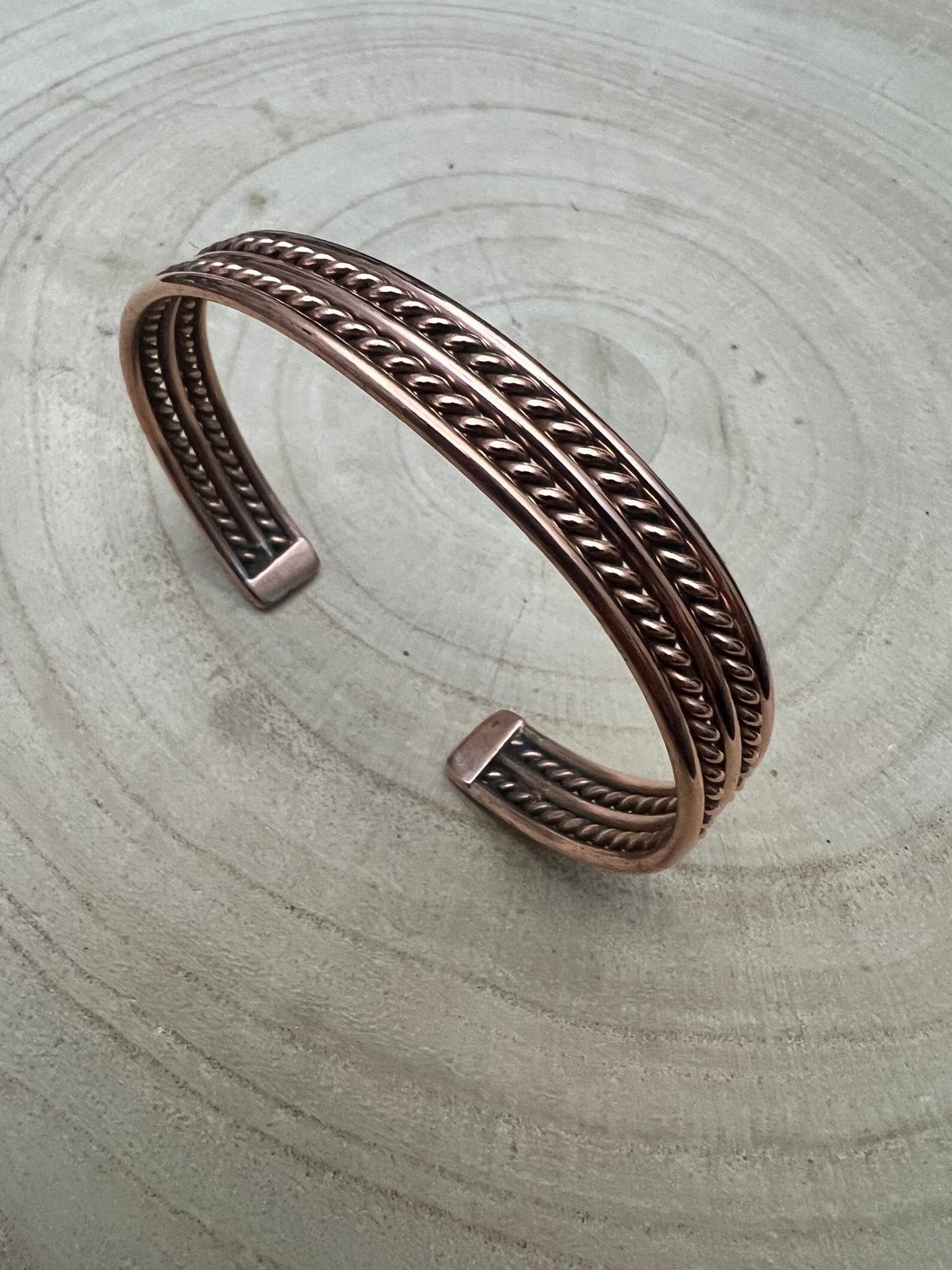 Elaine Tahe Copper Bracelet